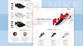 How To Make A Responsive ECommerce Website Design Using HTML CSS And JAVASCRIPT From Scratch [upl. by Oskar]