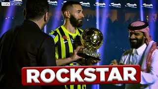 🌟 Benzema accueilli comme une ROCKSTAR à AlIttihad [upl. by Edmon]