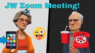 Jehovahs Witness Zoom Meeting [upl. by Enneyehc]