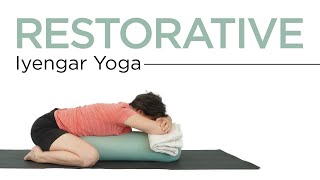 Iyengar YogaRestorative [upl. by Adnoryt444]