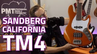 Sandberg California Series TM4 Bass Guitar  Review amp Demo [upl. by Clarence]