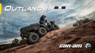 CanAm Outlander 6x6 XT ATV Features [upl. by Tound]