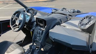 MB Quart Stage 5 Sound System In A 2021 Can Am X3 Max Turbo RR [upl. by Luna]