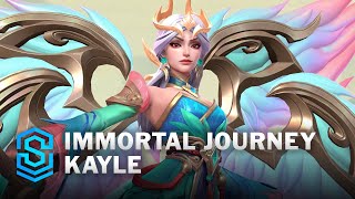 Immortal Journey Kayle Wild Rift Skin Spotlight [upl. by Airdnek]