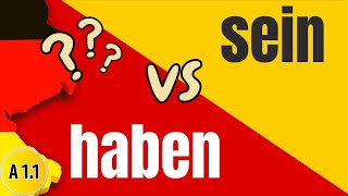 German Perfect Tense  SEIN or HABEN Explained [upl. by Bartlet229]