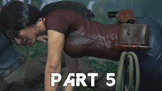 UNCHARTED THE LOST LEGACY Walkthrough Gameplay Part 5  Shiva PS4 Pro [upl. by Eveleen]