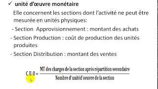 Comptabilité Analytique S3 partie 12 quot le tableau de répartition des charges indirectes 33 quot [upl. by Nala]