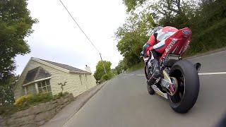 Isle of Man TT 2019  On Bike Laps [upl. by Ynatirb115]