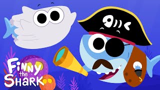 Baby Shark Halloween  Kids Song  Finny The Shark [upl. by Denie]