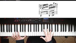 Tico tico no fubá  piano tutorial Part 1 by measurepor compasso [upl. by Adnael]