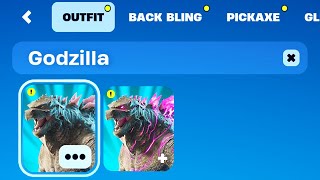 Fortnite GODZILLA SKIN UNLOCKED EARLY in Chapter 6 [upl. by Derrej381]