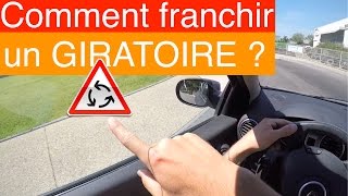 COMMENT FRANCHIR UN RONDPOINT  Giratoire [upl. by Croix]