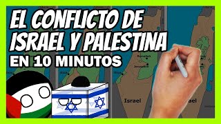 ✅ El conflicto de ISRAEL y PALESTINA en 13 minutos  Resumen FÁCIL y RÁPIDO [upl. by Yona416]