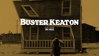 ONE WEEK Masters of Cinema Buster Keaton Clip [upl. by Nnairam]