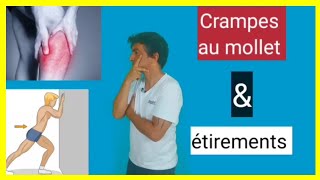 Crampes au mollet amp comment les étirer [upl. by Aliuqa]