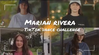 Marian Rivera TikTok Dance Challenge  TikTok compilation  The end part [upl. by Mars]