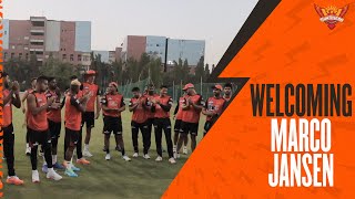 Marco Jansens welcome  SRH  IPL 2022 [upl. by Cris]