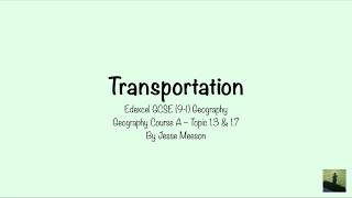 GCSE 91 Geography  Sediment Transportation [upl. by Rebmetpes]