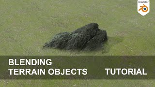 Seamlessly blending between terrain objects in blender [upl. by Denis808]