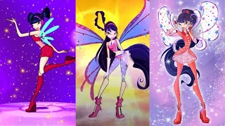 Winx Club  Musa All Transformations [upl. by Daisy]