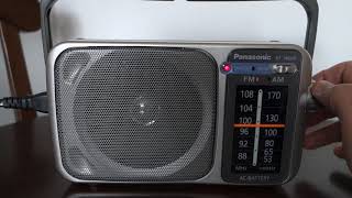 Radio Panasonic RF2400D test [upl. by Primalia946]