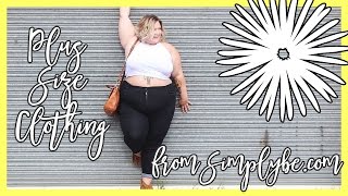 Plus Size Clothing TryOn Haul w Simplybecom [upl. by Heyman]