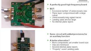 High Speed and RF Design Considerations [upl. by Alleda]