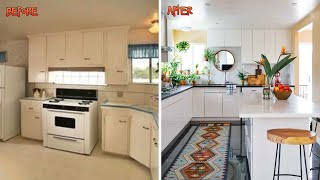 10 Small Kitchen Remodel  Before and After [upl. by Bohun]