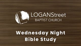 LSBC Wednesday Night Bible Study [upl. by Tips]