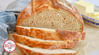 5Ingredient Artisanal Bread Recipe for Beginners [upl. by Kania436]