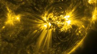 NASA  Thermonuclear Art – The Sun In UltraHD 4K [upl. by Ashla]