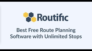 Best Free Route Planning Software With Unlimited Stops [upl. by Hayward]