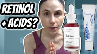 Vlog Using RETINOL WITH ACIDS  Dr Dray [upl. by Garaway]