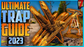 The Ultimate Trap and Turret Guide  7 Days To Die 2023 [upl. by Veno]