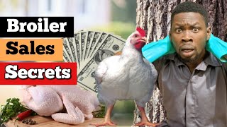 Broiler Chicken Sales Secrets  How to sell your chickens and maximize profit [upl. by Zoi680]