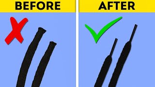 How To Fix Your SHOE LACE   SaTisfyiNg 💢😀 [upl. by Rabka]