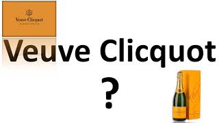 How to say Veuve Clicquot CORRECTLY French Champagne Pronunciation [upl. by Hayotal]