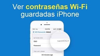 2 formas de ver contraseñas WiFi guardadas en iPhone CON O SIN JAILBREK [upl. by Ahsea]