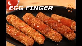 Crunchy Egg Fingers  Easy tea time snacks with less ingredients [upl. by Joyan]