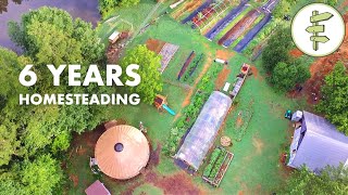 SelfReliant Family Builds a Thriving Homestead While Living in a Tiny Yurt [upl. by Hoem]