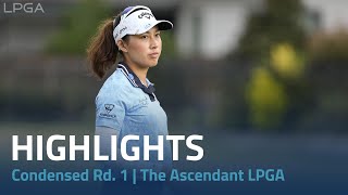 Condensed First Round  2023 The Ascendant LPGA [upl. by Aym]