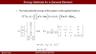 Finite Element Methods Lecture 19A  Axisymmetric Element Formulation [upl. by Lirpa]