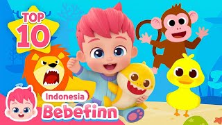 TOP 10  Kumpulan Lagu Anak  Bebefinn Bahasa Indonesia [upl. by Cerellia514]