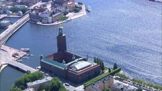 Stockholm Sweden Aerial view [upl. by Percival415]