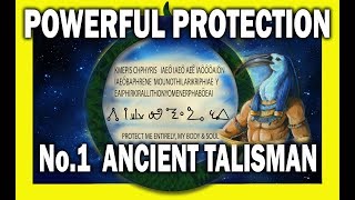 No1 Most Powerful Protection Ancient Talisman  How to use it explained [upl. by Jemimah]