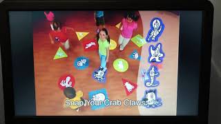 Cranium Hullabaloo DVD game Snap Your Crab Claws [upl. by Arabele]