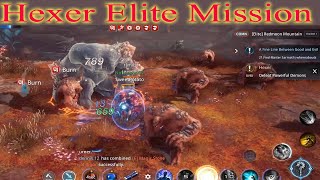 SEA  Mir 4  Hexer Elite Mission  Defeat Powerful Demons [upl. by Nywrad]