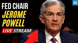 LIVE Jerome Powell FED Meeting  Benzinga [upl. by Uokes]