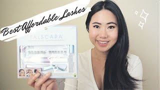 Kiss Falscara Lash Kit Review unboxing  first impression [upl. by Ecirtap]