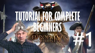 Europa Universalis IV Beginner Tutorial  Introduction and Mapmodes  ep1 [upl. by Nwahsad]